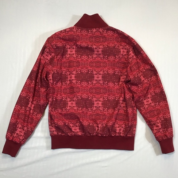 Pink Dolphin Mens Retro Lettermans Jacket Size L Varsity Bomber Streetwear Camo - Picture 5 of 13